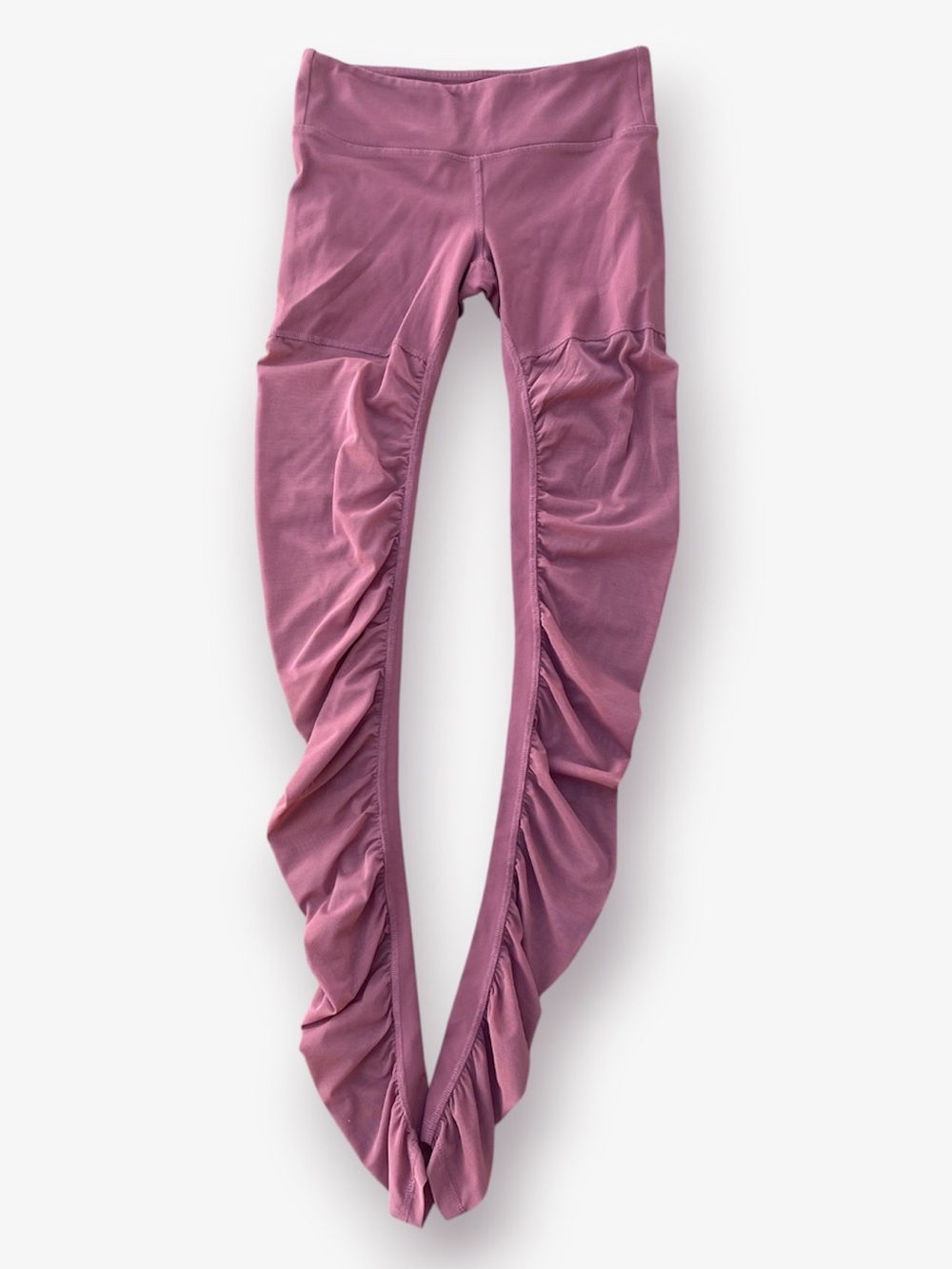 Alo Goddess Mesh Leggings in Dusty Rose Size M